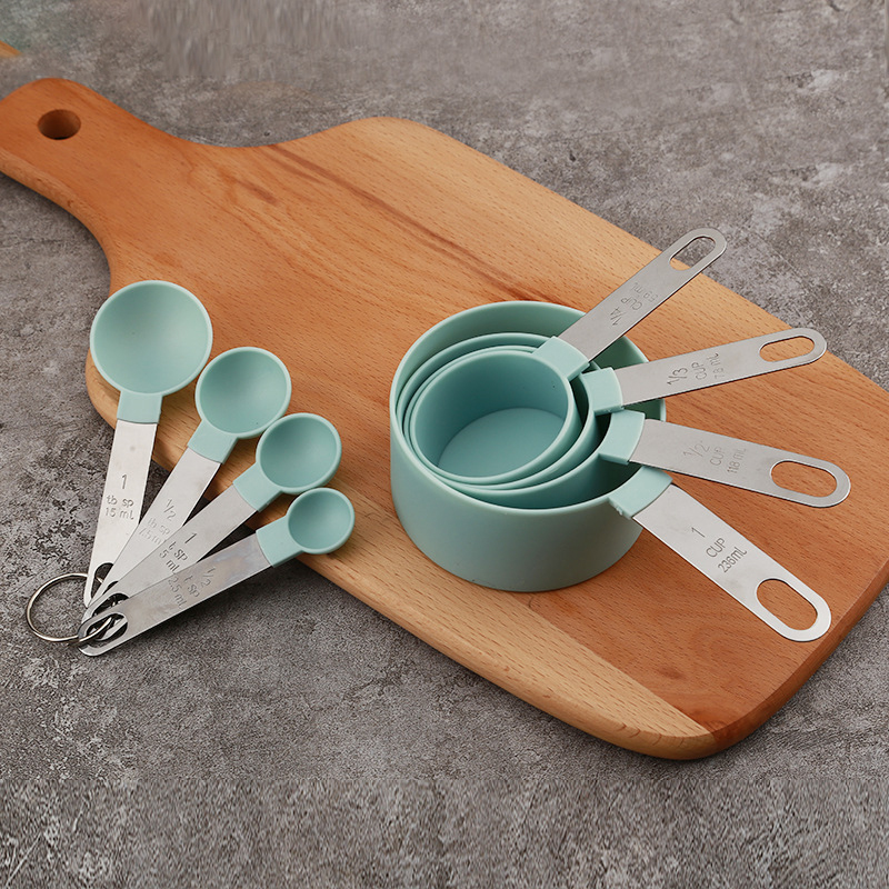 Kitchen Baking Kit - 8PCS Measuring Cups Spoons Set For