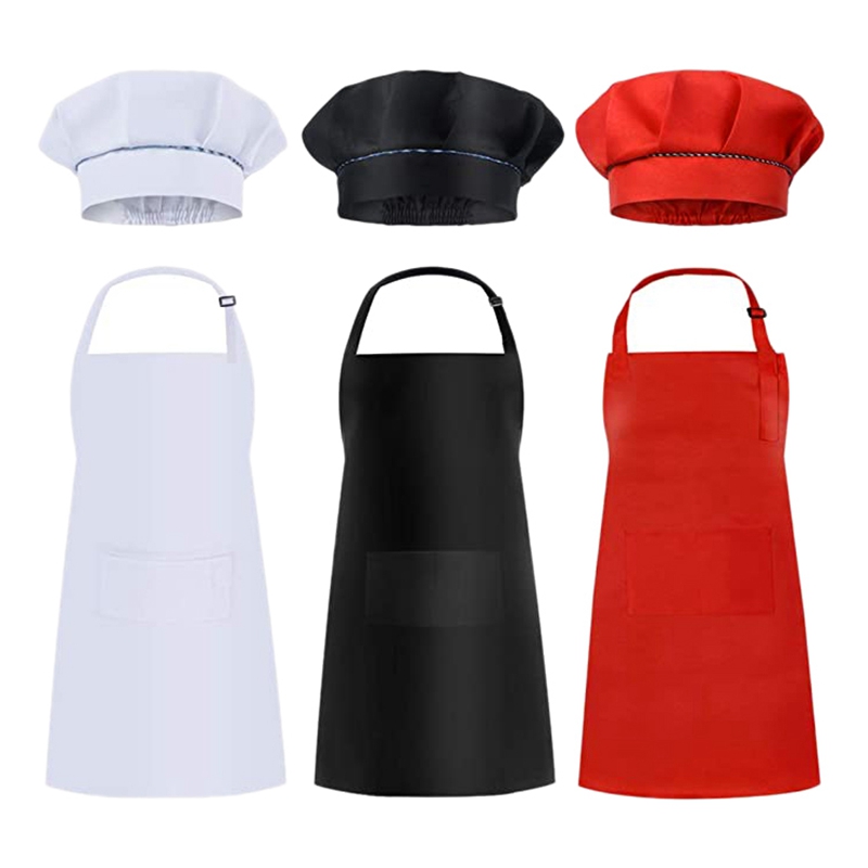 Kitchen Kids Baking Set - Kids Apron, Children's Chef Hat Apron