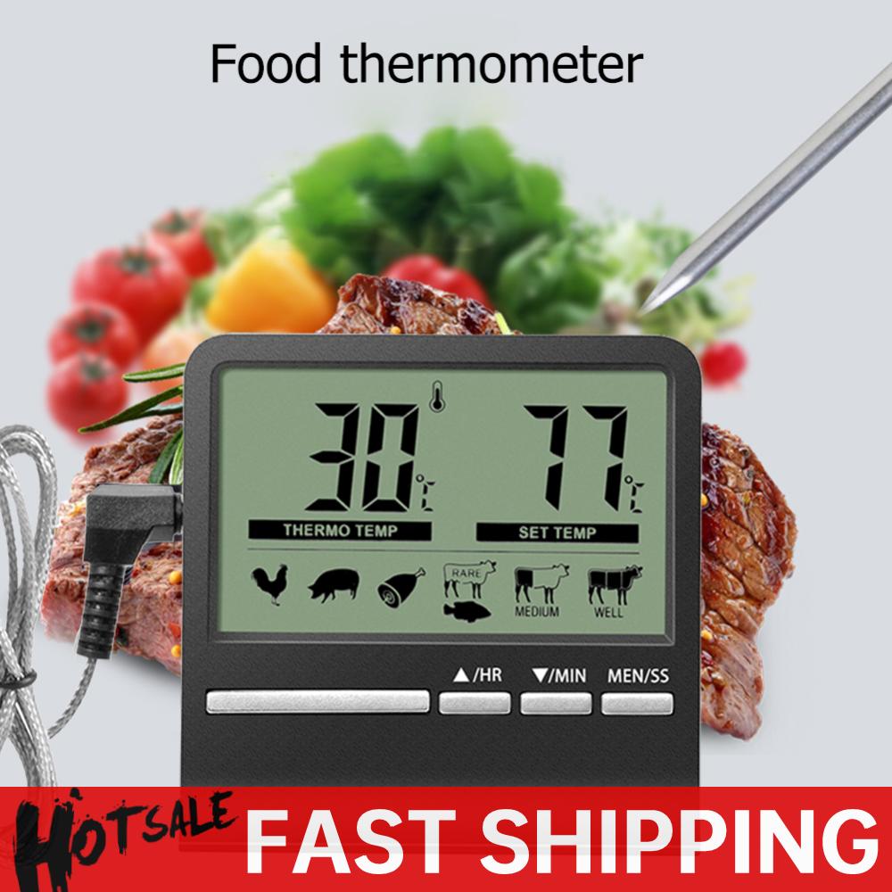 Kitchen Baking Timer - Large LCD Digital Kitchen Food Meat