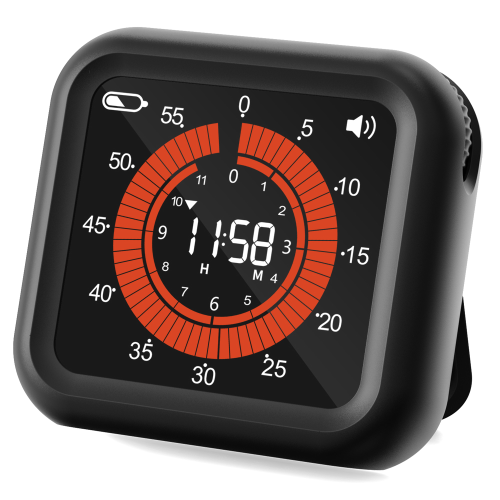 Kitchen Baking Timer - Fashion Visual Timer Rechargeable Kitchen Timer