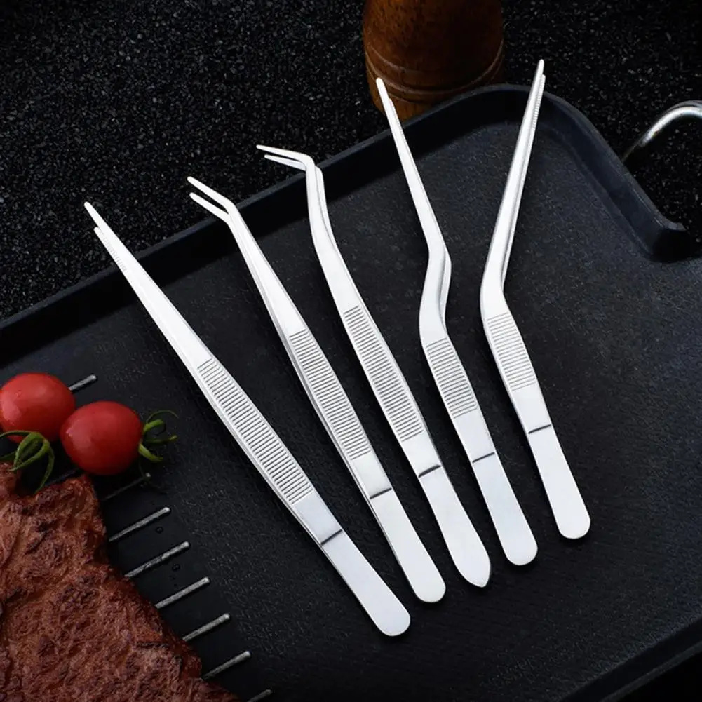 Baking Kitchen Set - 3/5/6 Pcs Professional Chef Tweezers Set