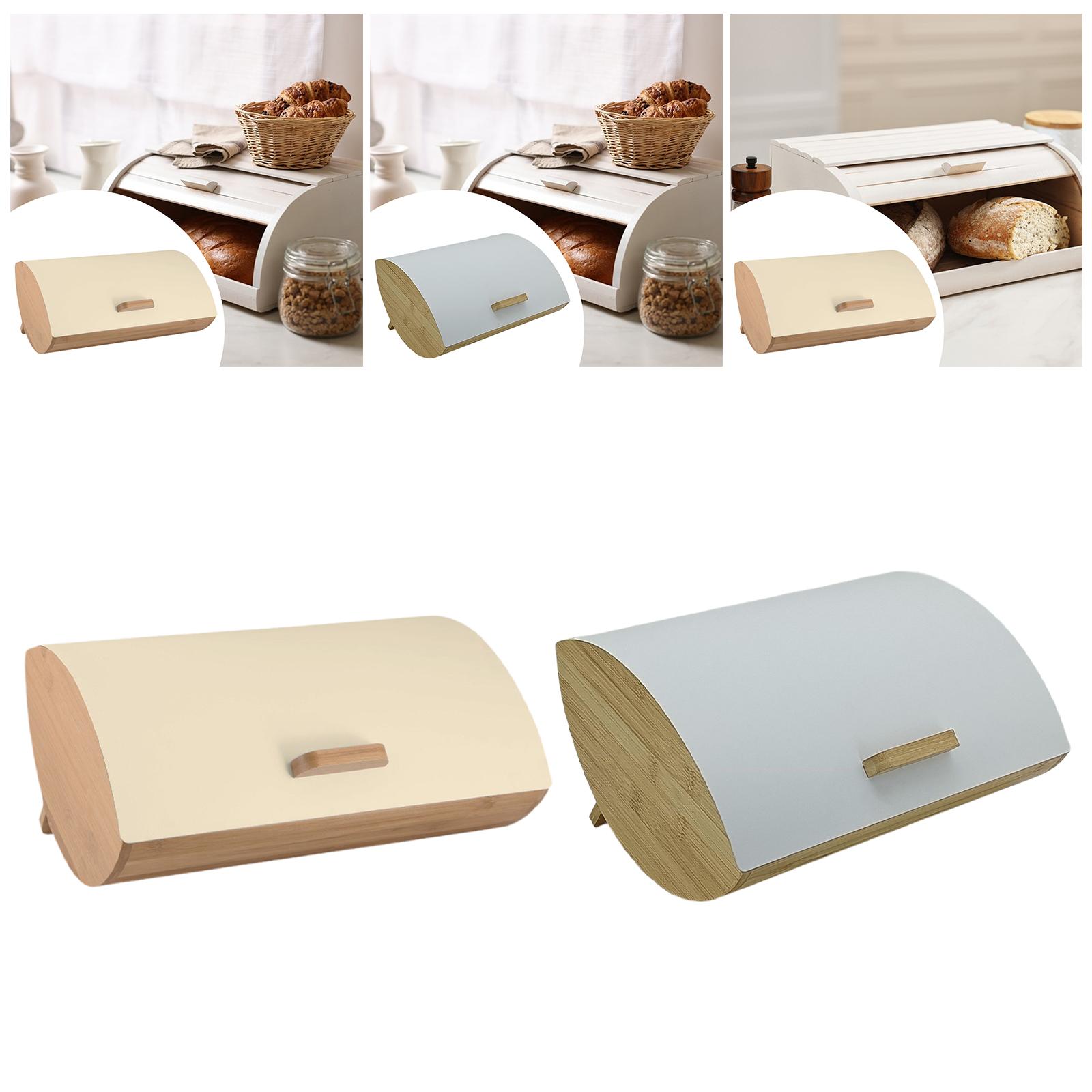 Kitchen Baking Pantry - Bread Box Multipurpose Farmhouse Keeper for