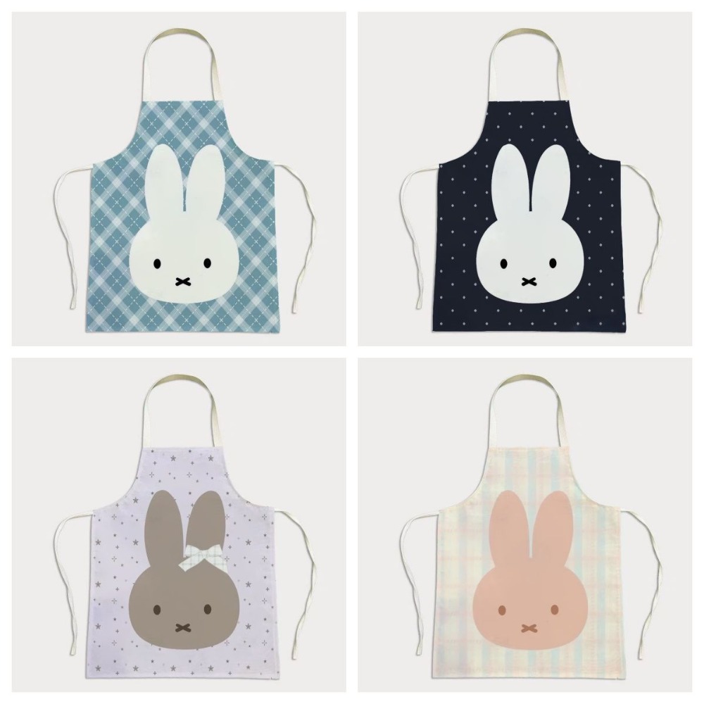 Baking Kitchen Set - Miffy Kawaii Waterproof Fabric Apron for