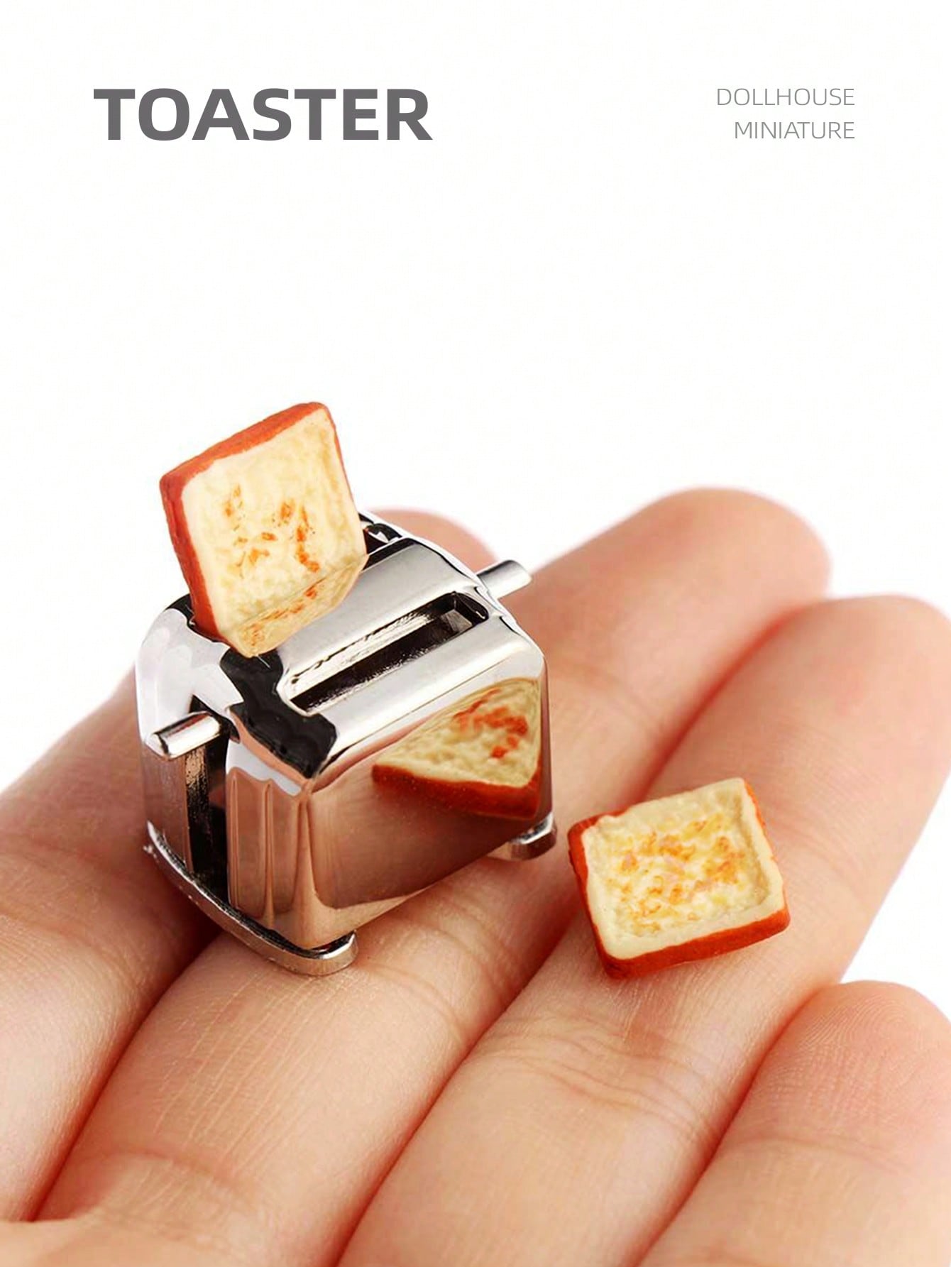 1:12 Dollhouse Miniature Toast – обзор и цена Miniature Baking Kitchen