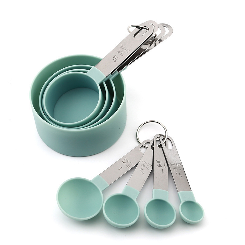 8PCS Measuring Cups Spoons Set – обзор и цена Kitchen Baking Kit