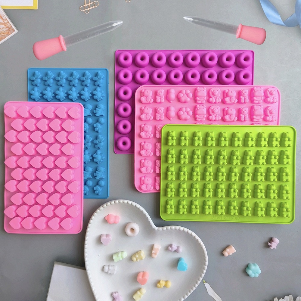7Pcs Candy Silicone Moulds wit – обзор и цена Baking Kitchen Set