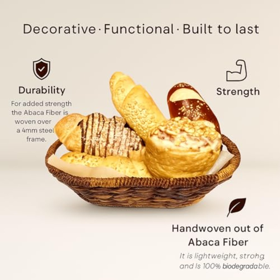 Handwoven Oval Wicker Baskets  – обзор и цена Baking Kitchen Set