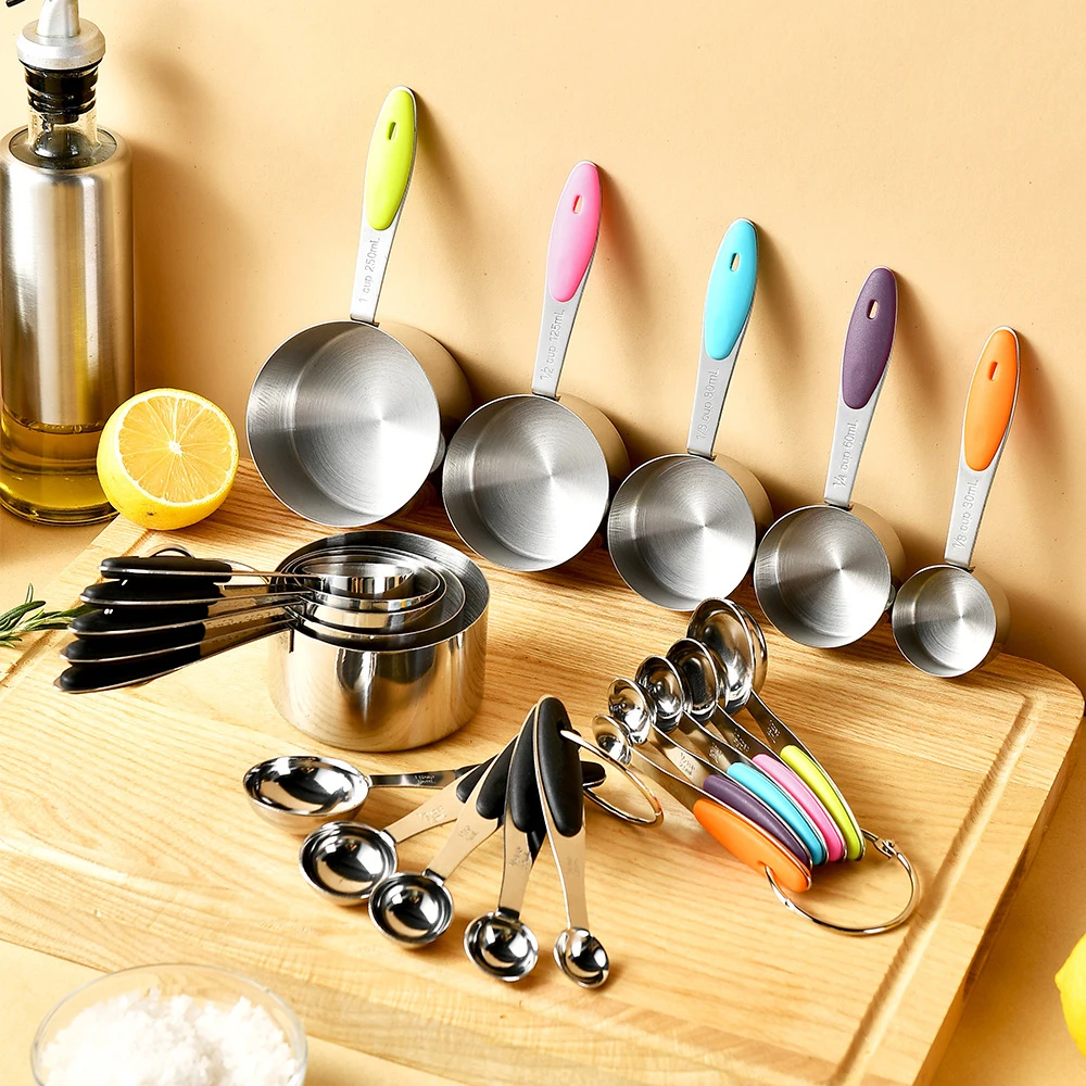 5/10Pcs Stainless Steel Measur – обзор и цена Kitchen Baking Kit