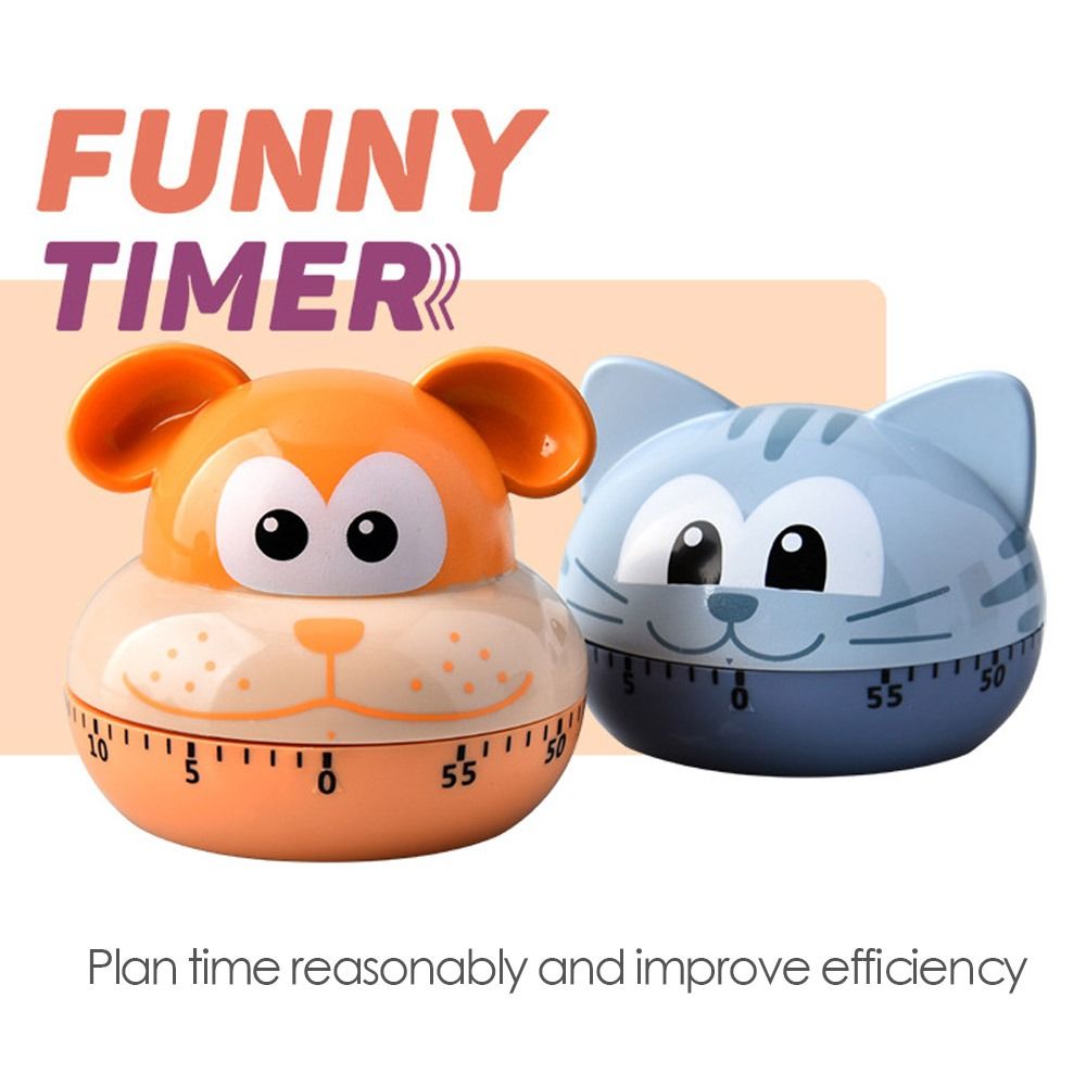 Animal Cute Mechanical Timer S – обзор и цена Kitchen Baking Timer