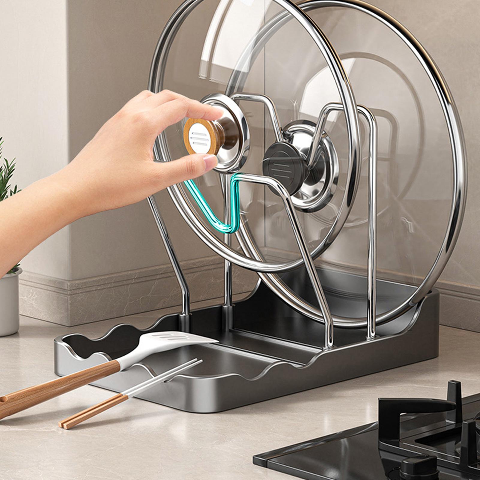 Pan Lid Organizer Vertical Spo – обзор и цена Kitchen Baking Pantry