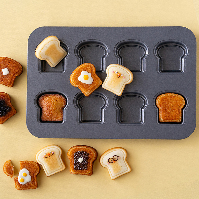 8 Cavity Toast Bread Pattern C – обзор и цена Baking Kitchen Set