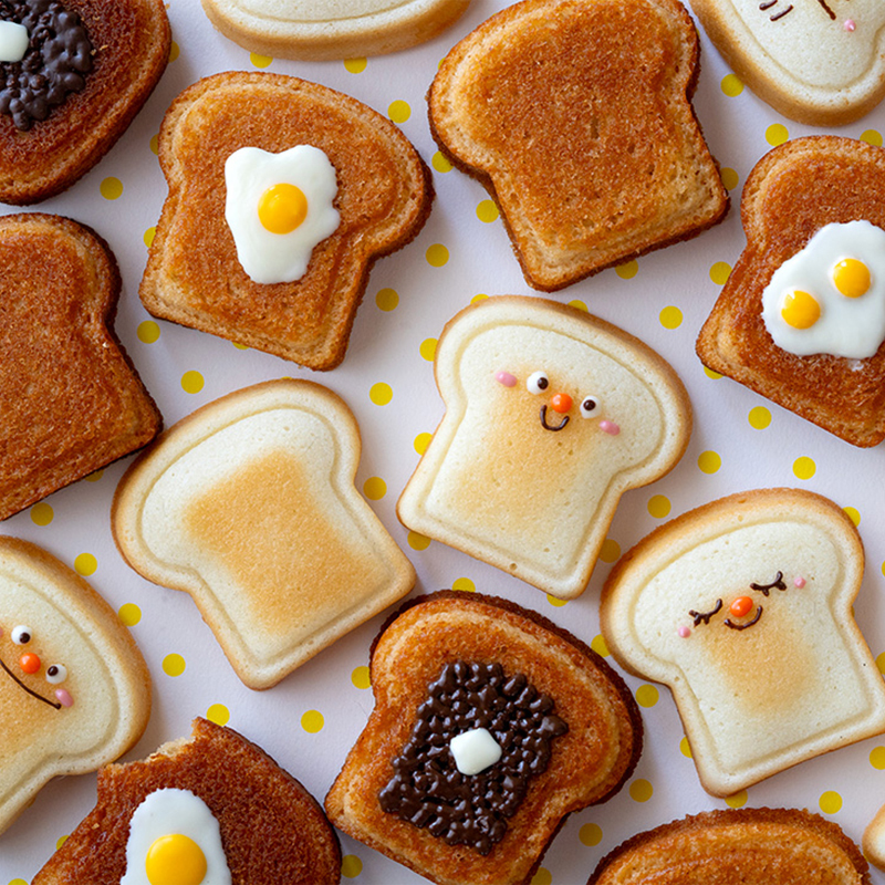 8 Cavity Toast Bread Pattern C – обзор и цена Baking Kitchen Set