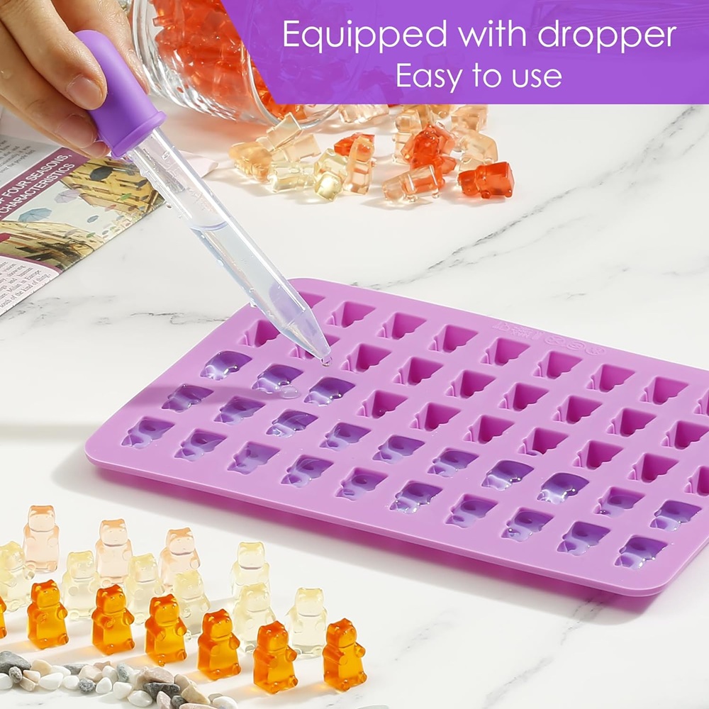 6Pcs Candy Silicone Moulds wit – обзор и цена Kitchen Baking Tray Set