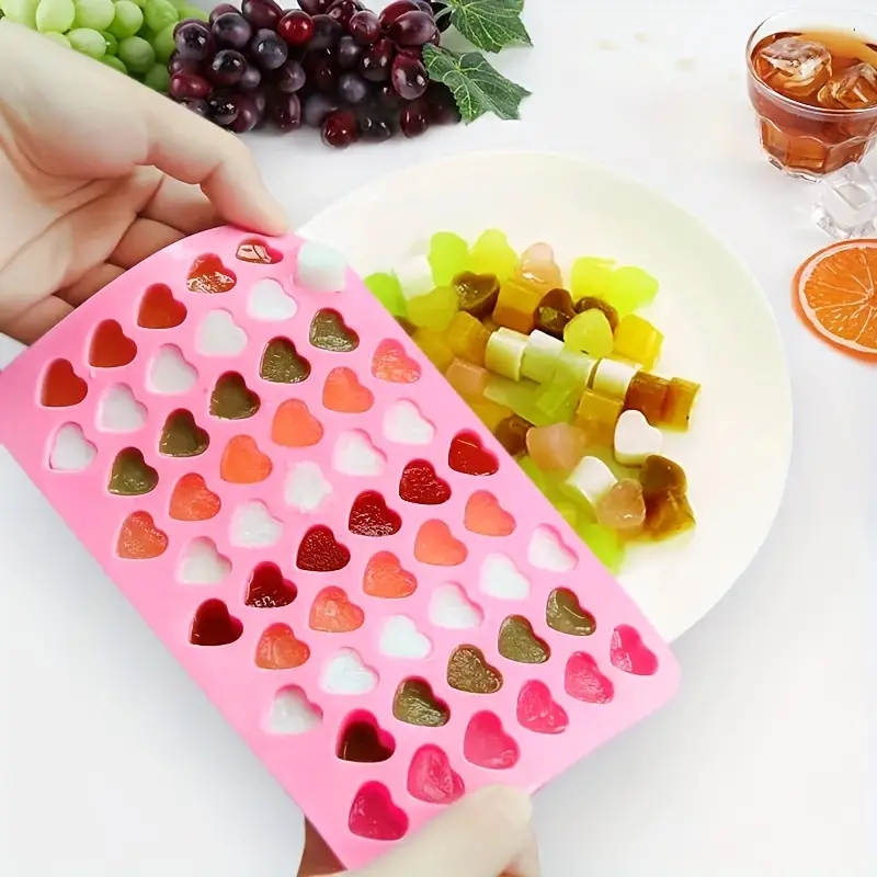 55 Mini Heart Shapes Silicone  – обзор и цена Miniature Baking Kitchen