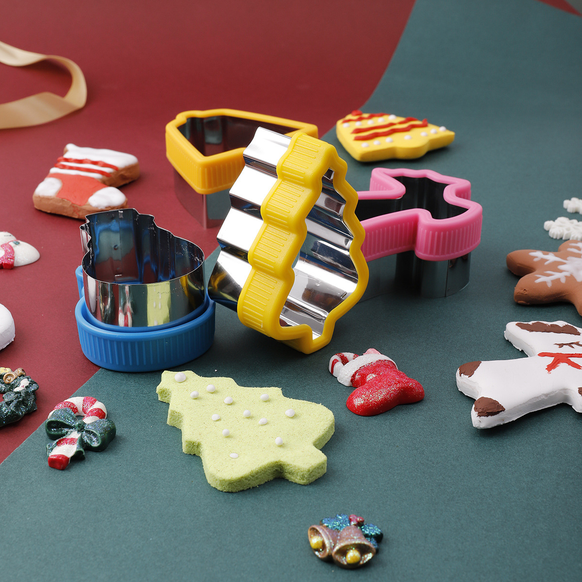 Christmas cookie cutting handg – обзор и цена Baking Kitchen Set