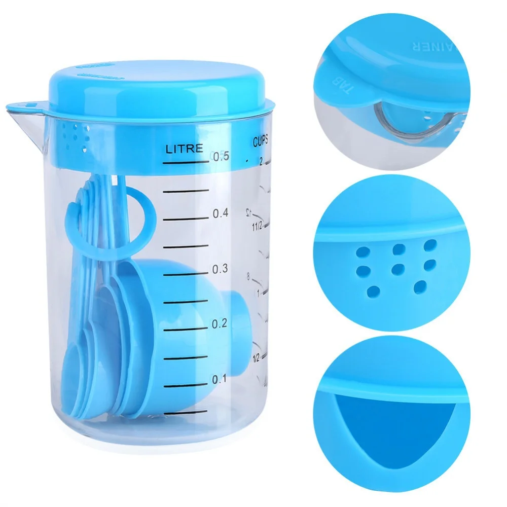 7 Pieces / Set Plastic Measuri – обзор и цена Kitchen Baking Tray Set