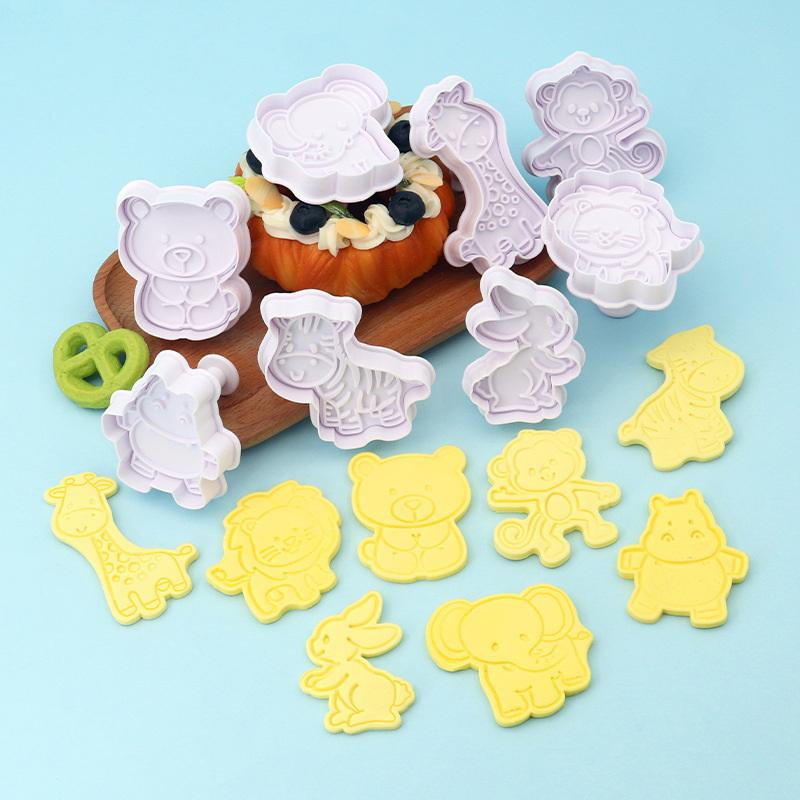 4Pcs Animal Cookie Cutter Set  – обзор и цена Kitchen Kids Baking Set