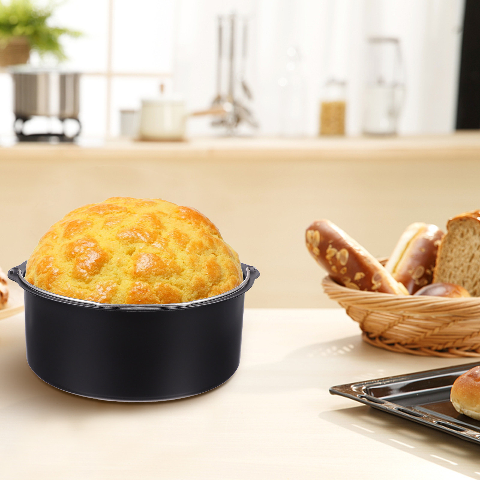 1Set 7Inch Air Fryer Cake Bask – обзор и цена Kitchen Baking Tray Set