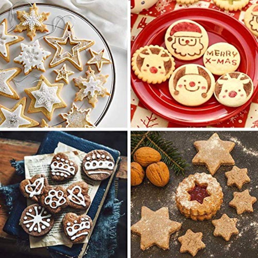 12PCS Stainless Steel Cookie C – обзор и цена Baking Kitchen Set