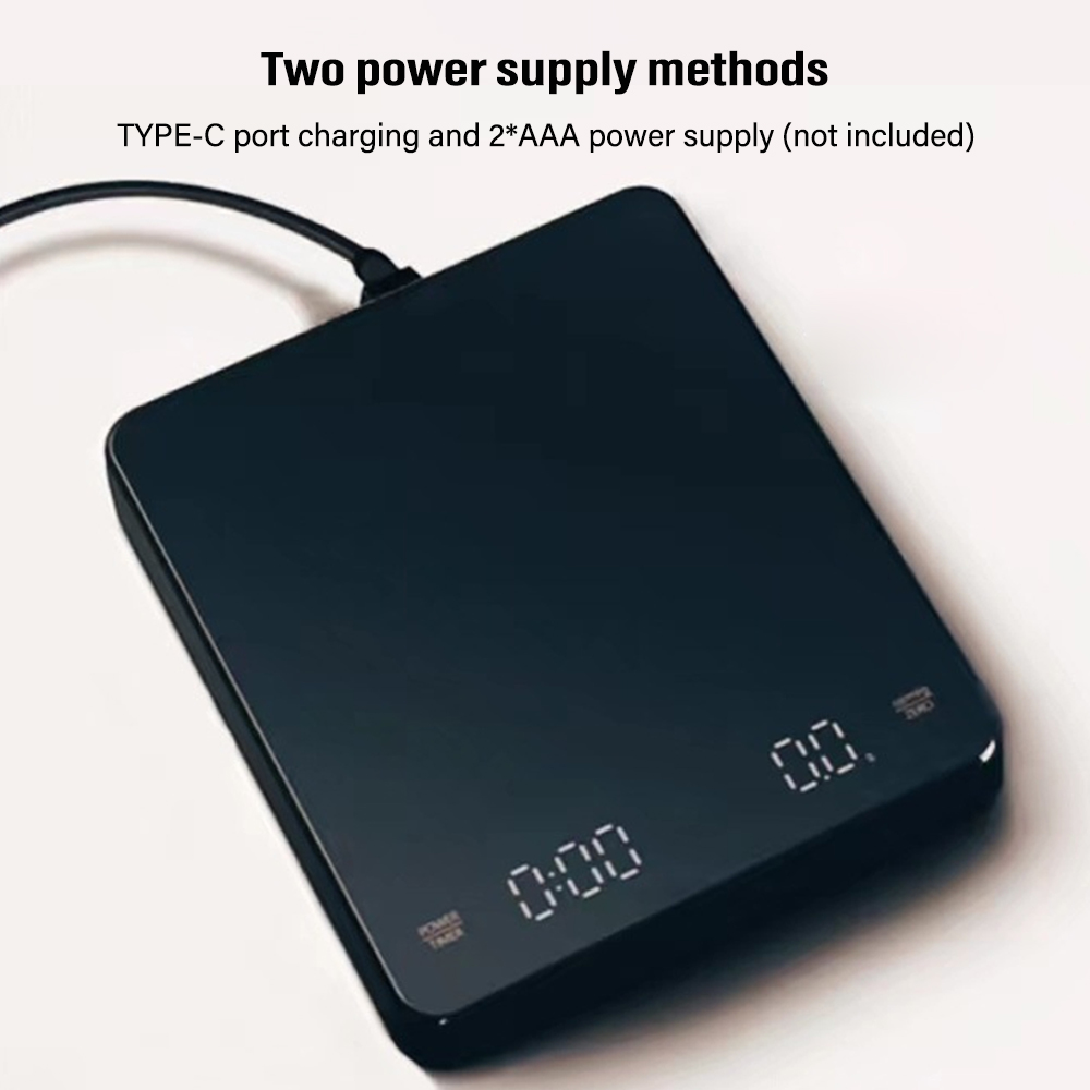 USB 3kg Digital Coffee Scale w – обзор и цена Kitchen Baking Timer
