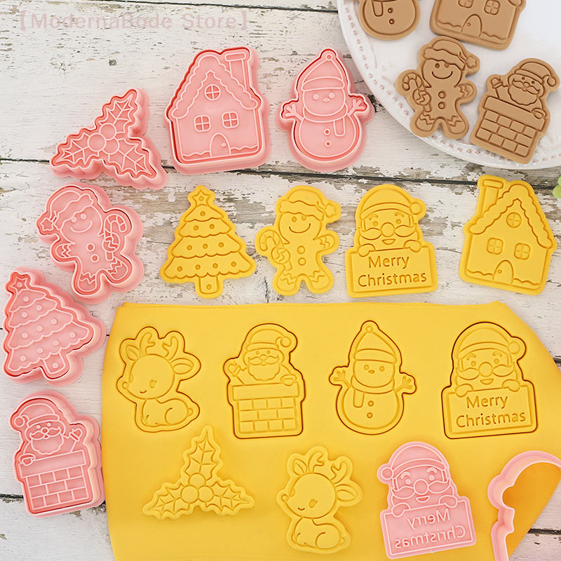 【M】3D Christmas Cookie Cutter  – обзор и цена Baking Kitchen Set
