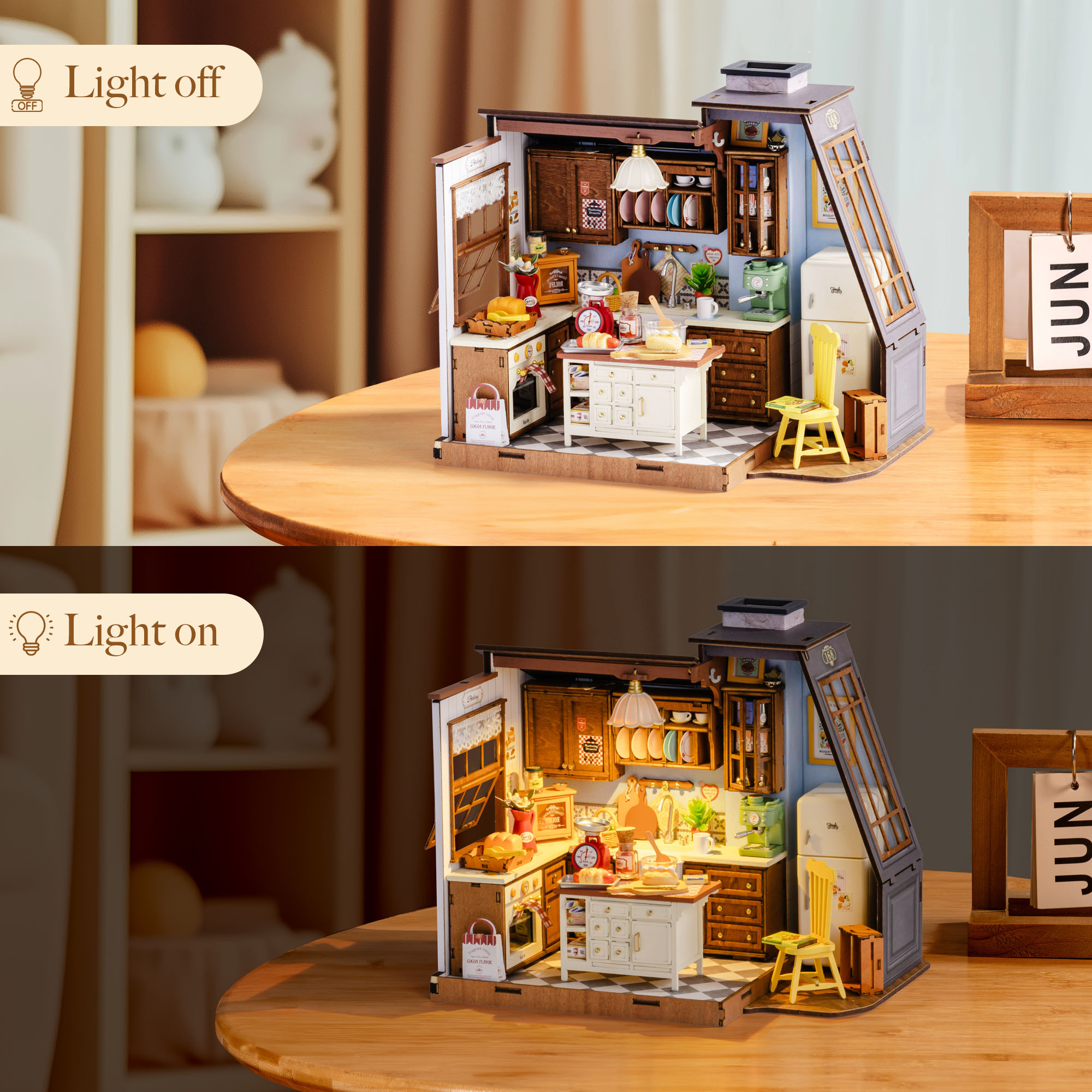 Rolife DIY Miniature House Kit – обзор и цена Homely Baking Kitchen Rolife