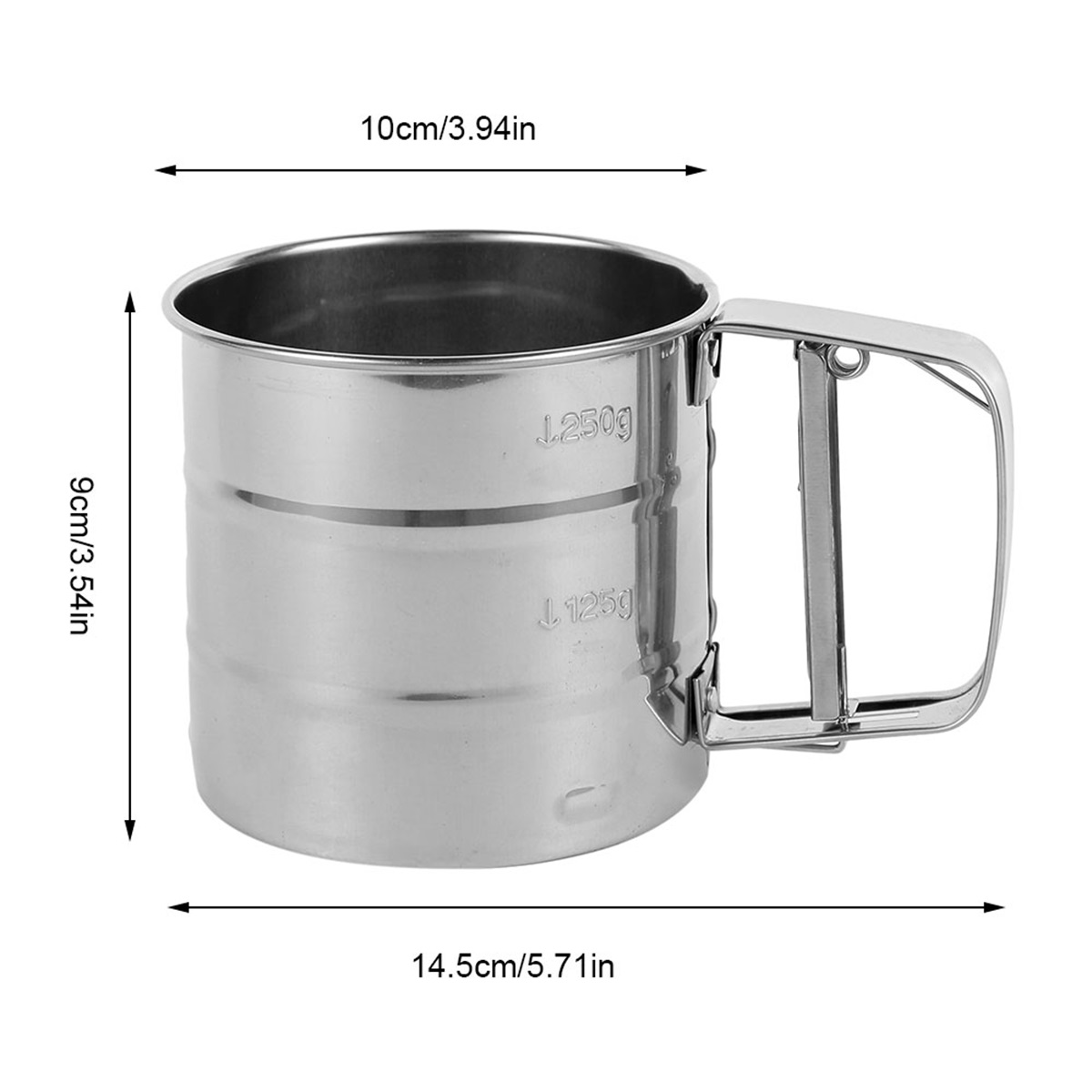 Sifter Strainer Stainless Stee – обзор и цена Baking Powder Kitchen
