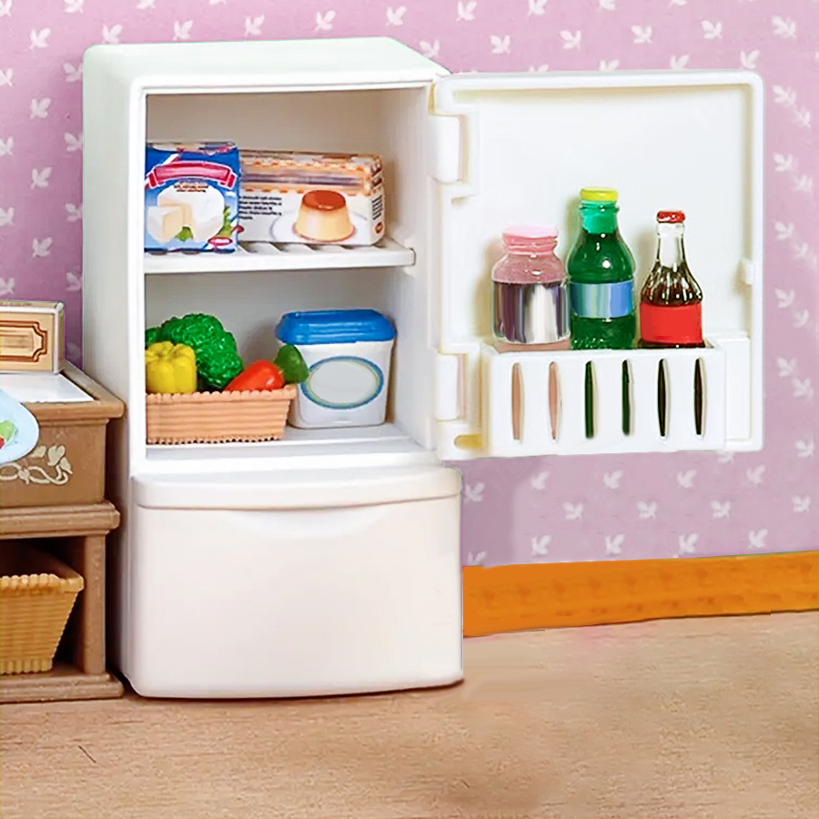 Dollhouse Miniature Refrigerat – обзор и цена Miniature Baking Kitchen