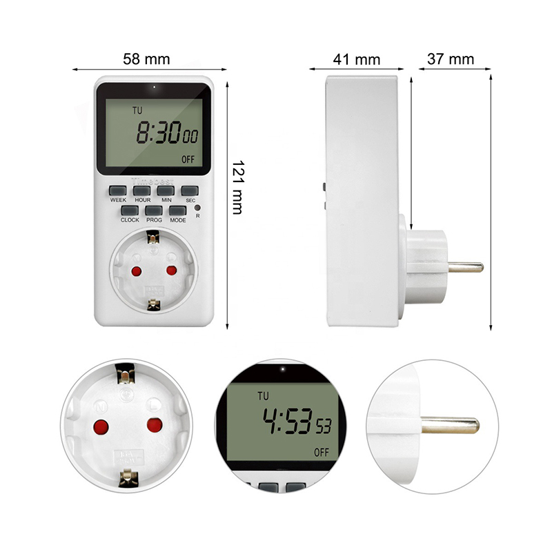 EU UK US Plug Weekly Digital T – обзор и цена Kitchen Baking Timer