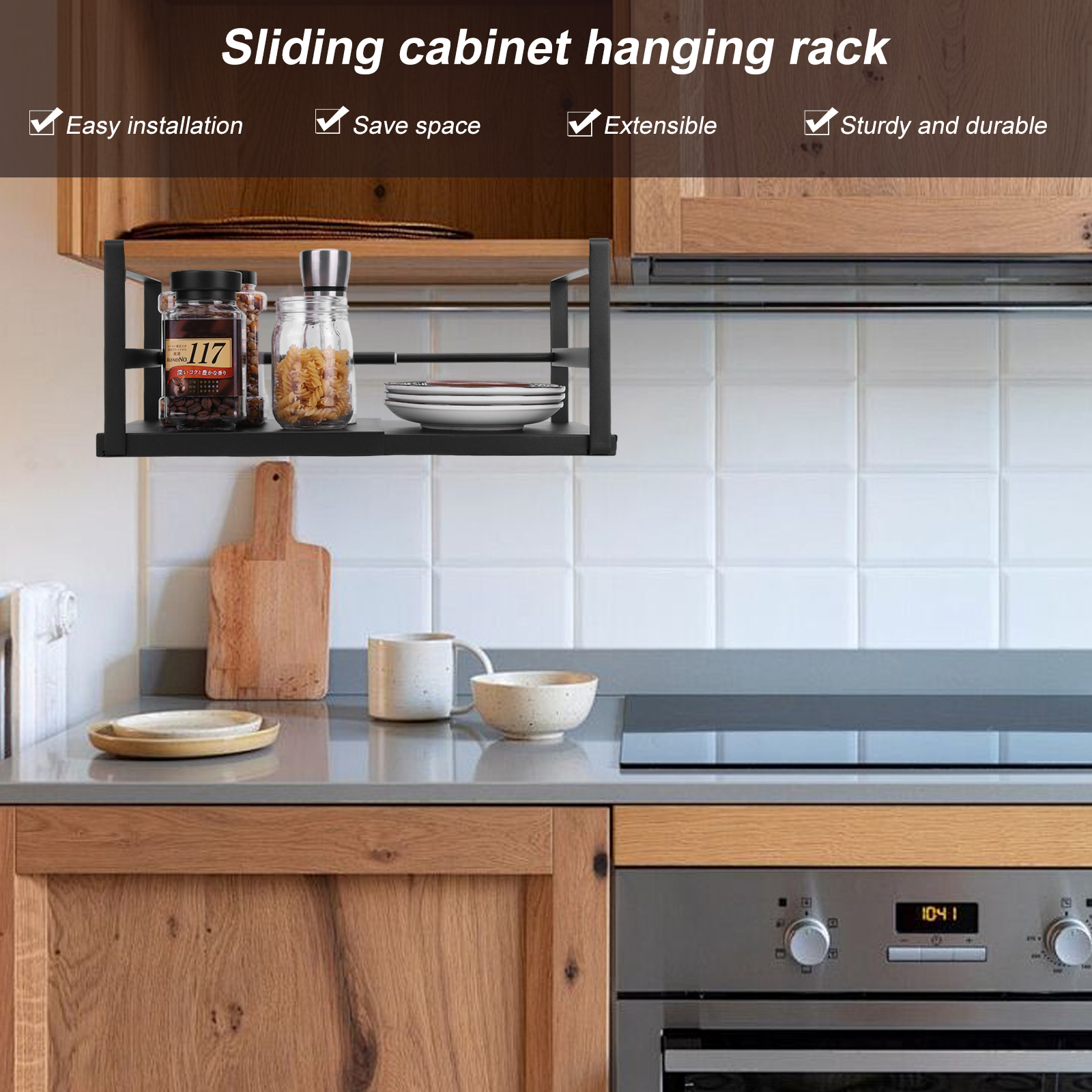 Expandable Cabinet Organizer S – обзор и цена Kitchen Baking Pantry