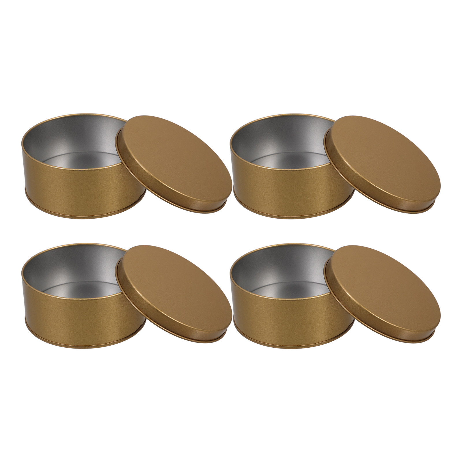 4Pcs Stylish Round Metal Stora – обзор и цена Kitchen Baking Pantry