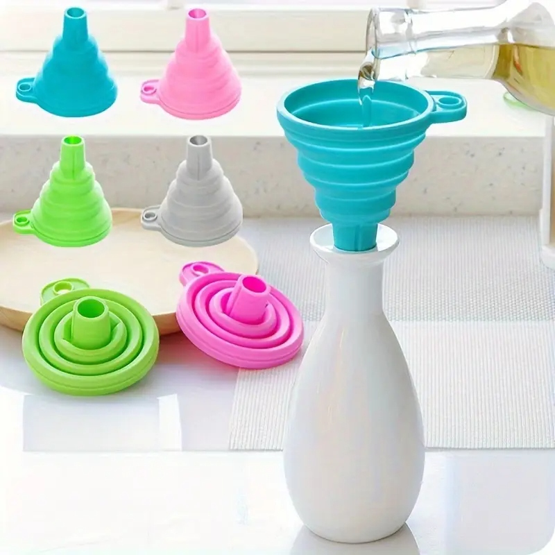 Silicone Folding Funnel Multif – обзор и цена Miniature Baking Kitchen