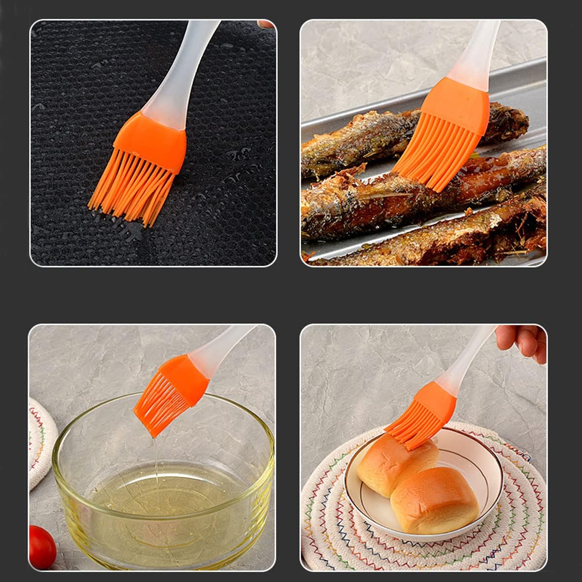 Silicone Basting Brush Set of  – обзор и цена Baking Kitchen Set