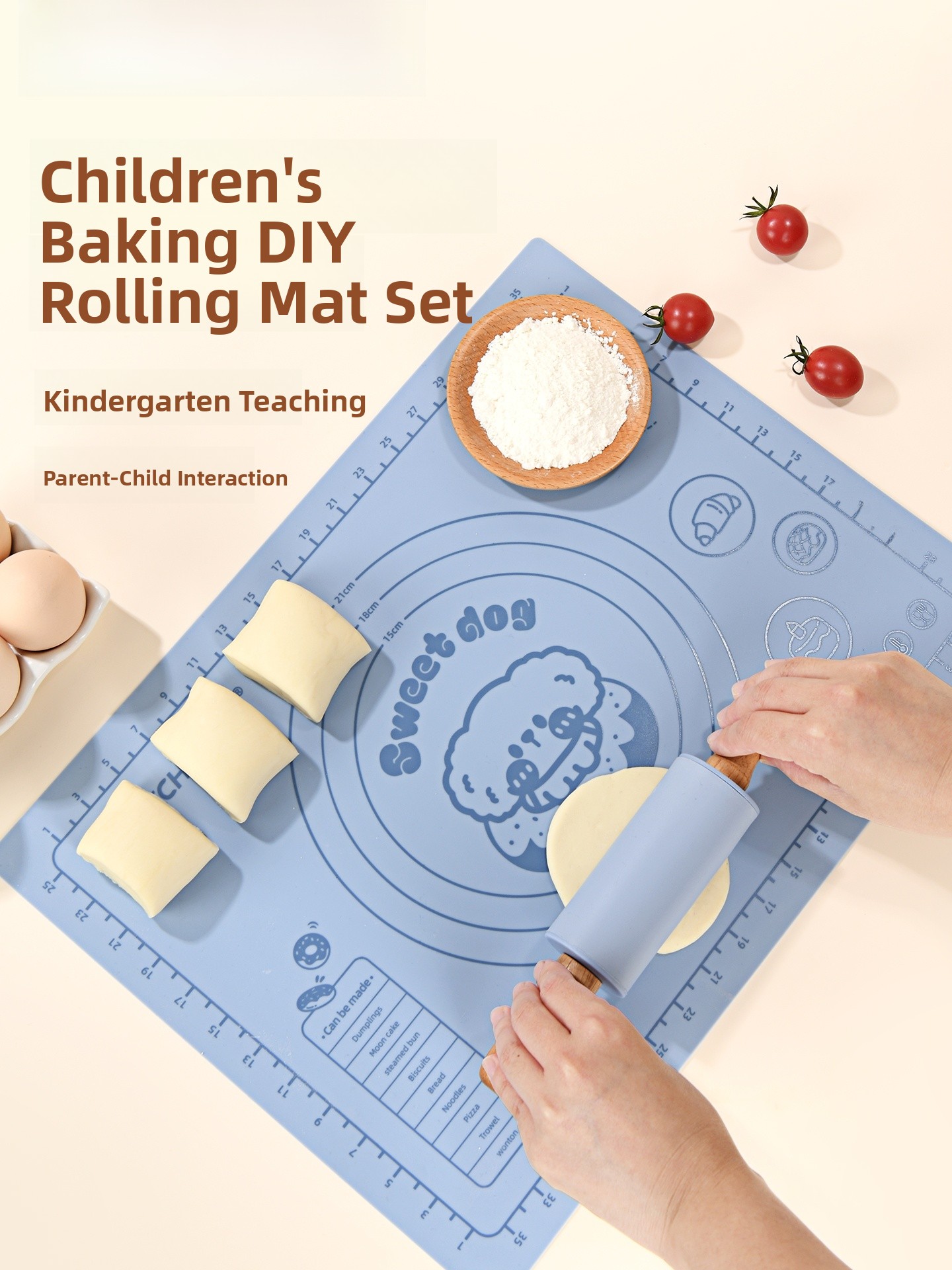 Small Size Silicone Baking Too – обзор и цена Kitchen Kids Baking Set