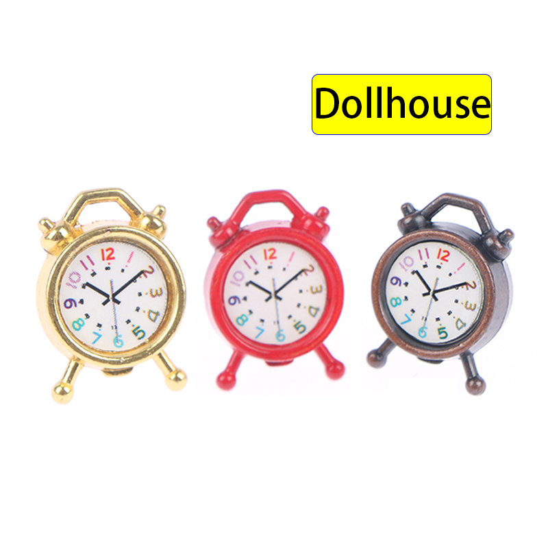 1PC 1:12 Scale Alarm Clock Dol – обзор и цена Miniature Baking Kitchen