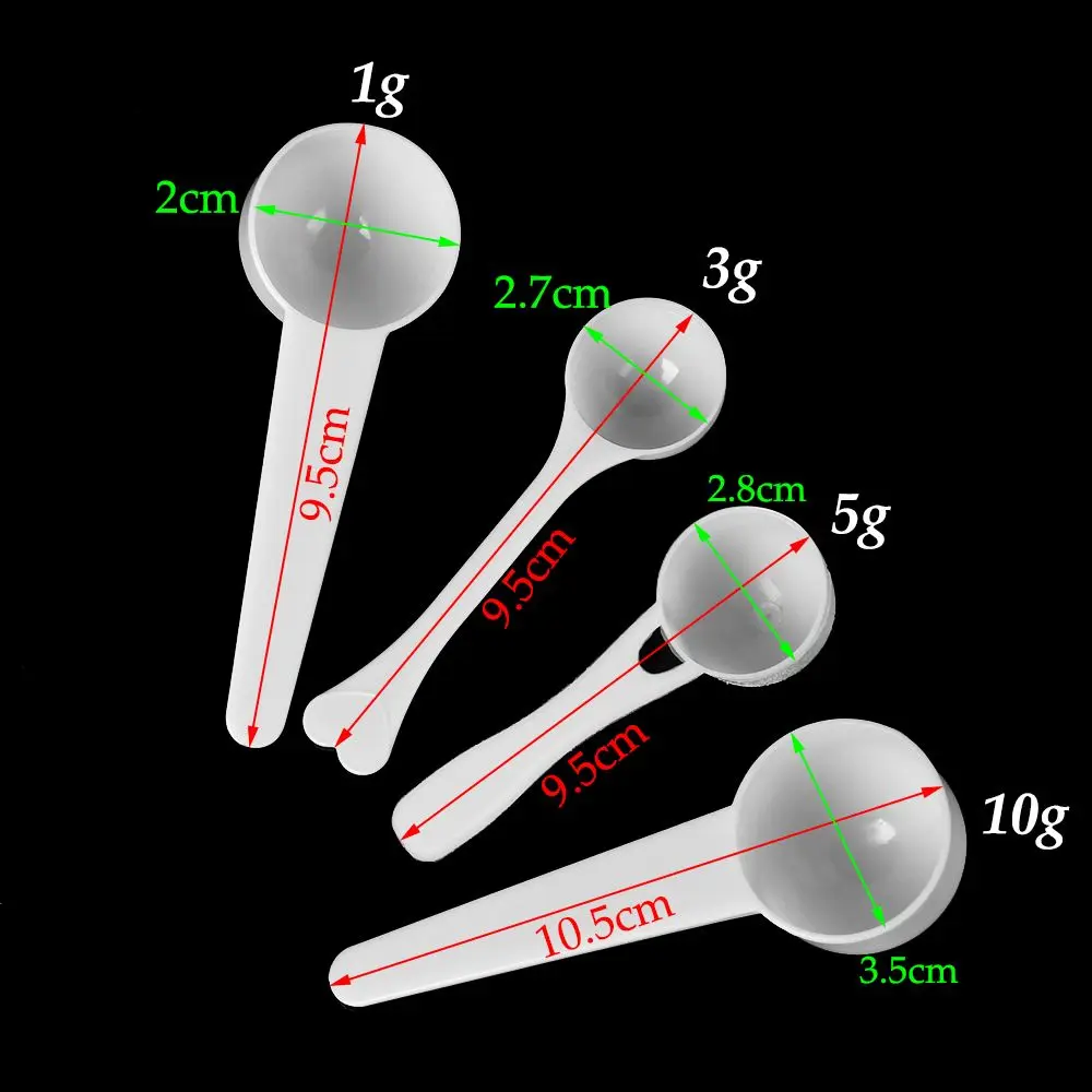 10PCS 1/3/5/10g Measuring Spoo – обзор и цена Baking Powder Kitchen