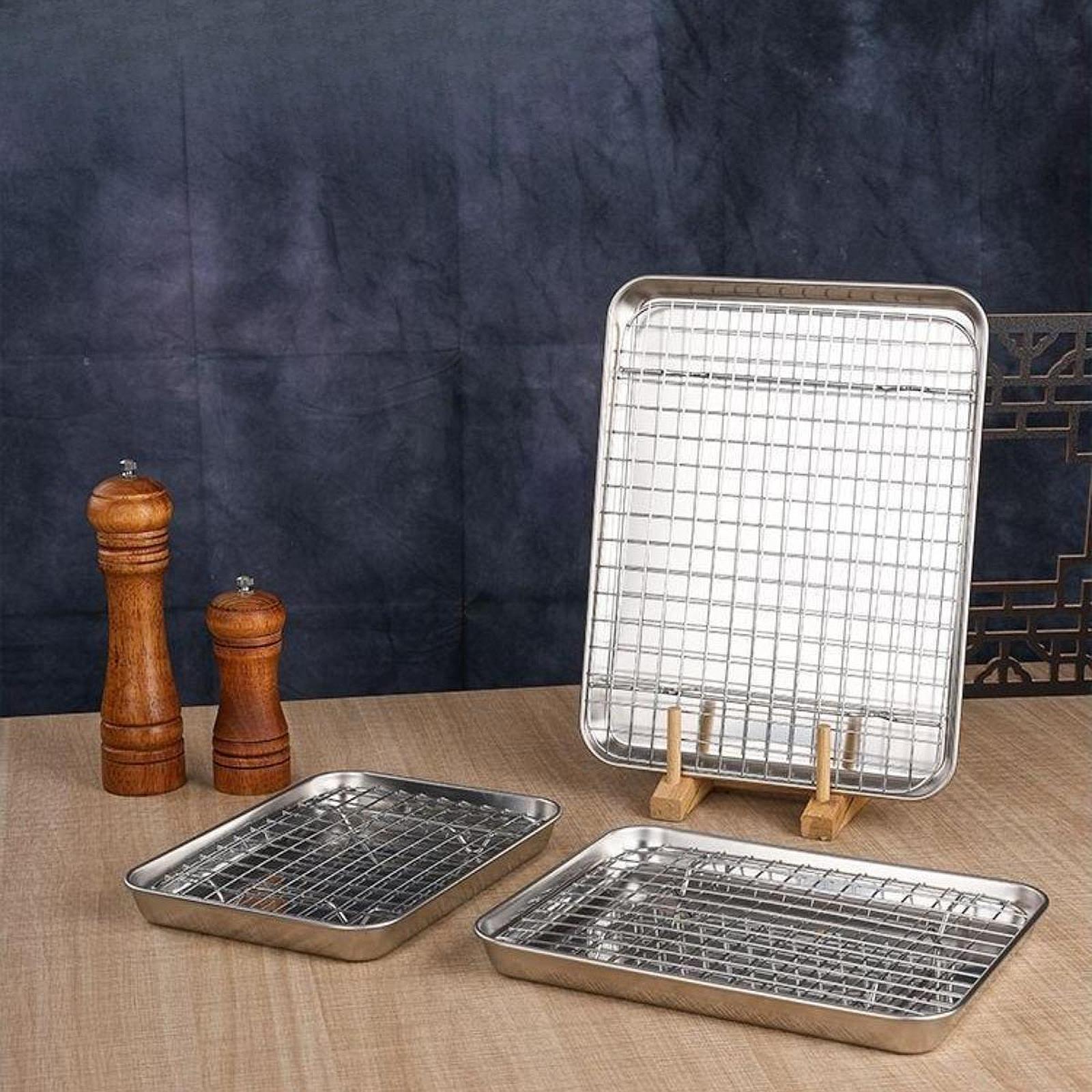 Cookie Sheet with Cooling Rack – обзор и цена Kitchen Baking Tray Set