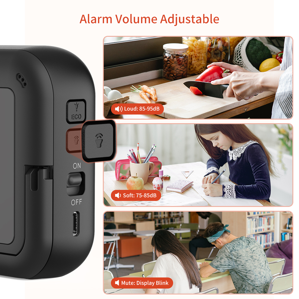 Fashion Visual Timer Rechargea – обзор и цена Kitchen Baking Timer