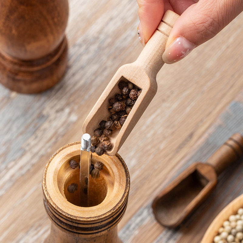 2/5PCS Wooden Coffee Scoop Set – обзор и цена Baking Powder Kitchen