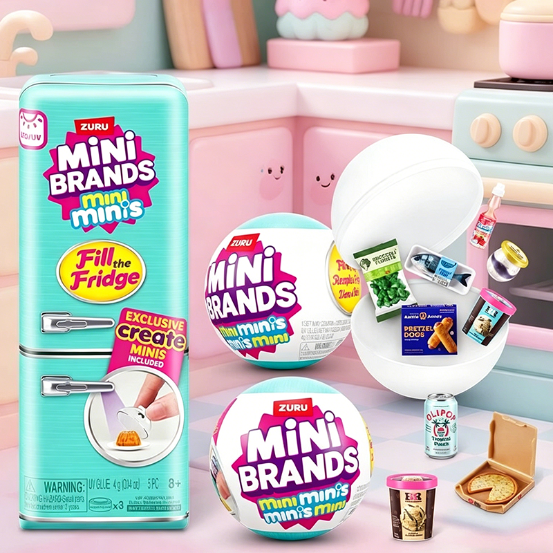 Zuru Surprise Mini Brand Filli – обзор и цена Miniature Baking Kitchen