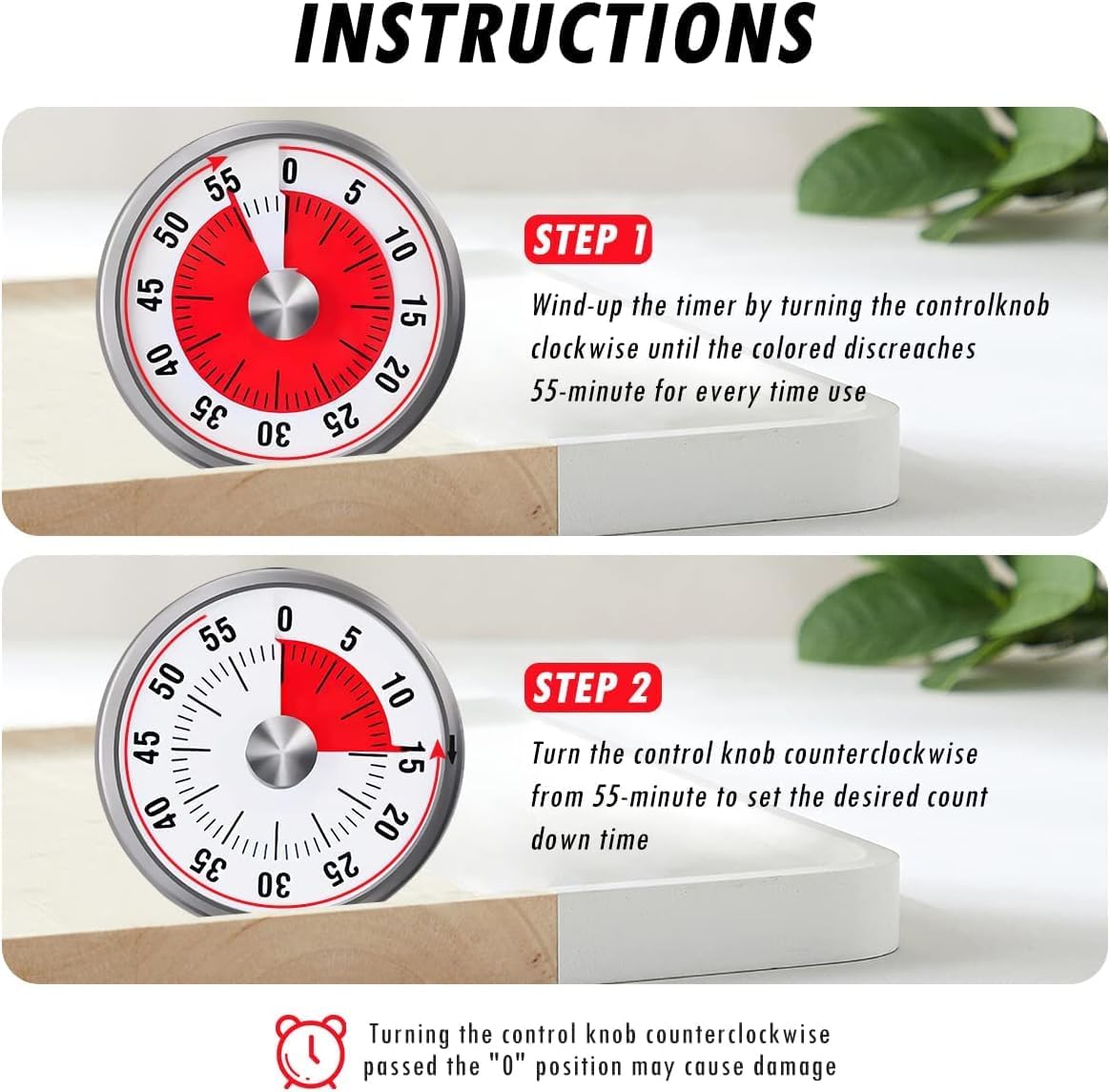 Countdown Reminder Magnetic Me – обзор и цена Kitchen Baking Timer