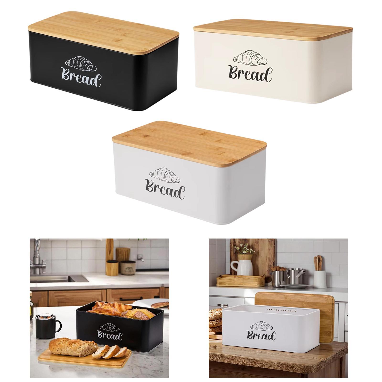Bread Box for Kitchen Countert – обзор и цена Kitchen Baking Pantry