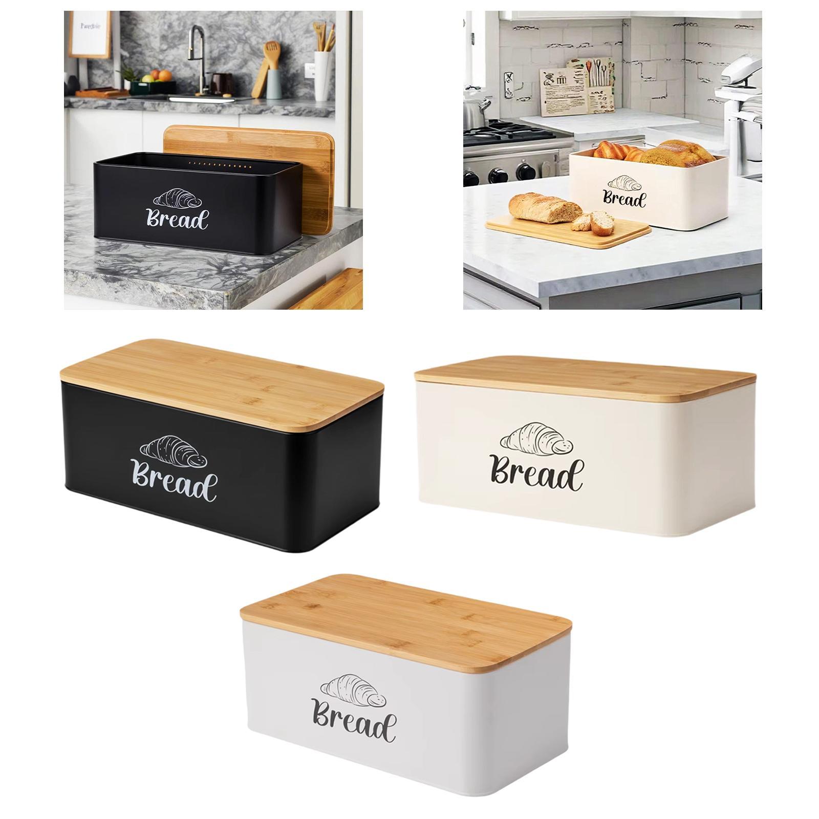 Bread Box for Kitchen Countert – обзор и цена Kitchen Baking Pantry