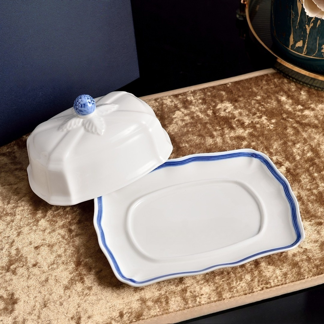 Ceramic Butter Dish with Lid B – обзор и цена Kitchen Baking Tray Set