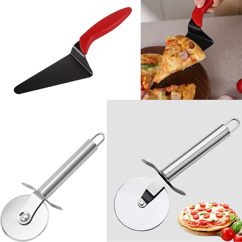 Stainless Steel Pizza Cutter W – обзор и цена Baking Kitchen Set
