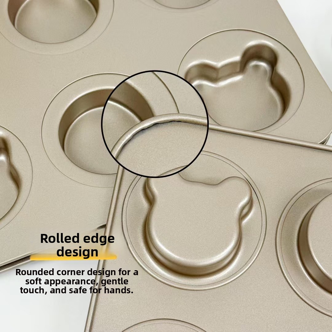 Carbon Steel Bear Shaped Bakin – обзор и цена Kitchen Baking Tray Set