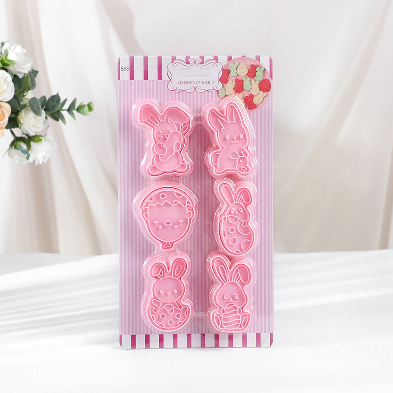 6pcs/Set Easter Bunny Cookie C – обзор и цена Baking Kitchen Set