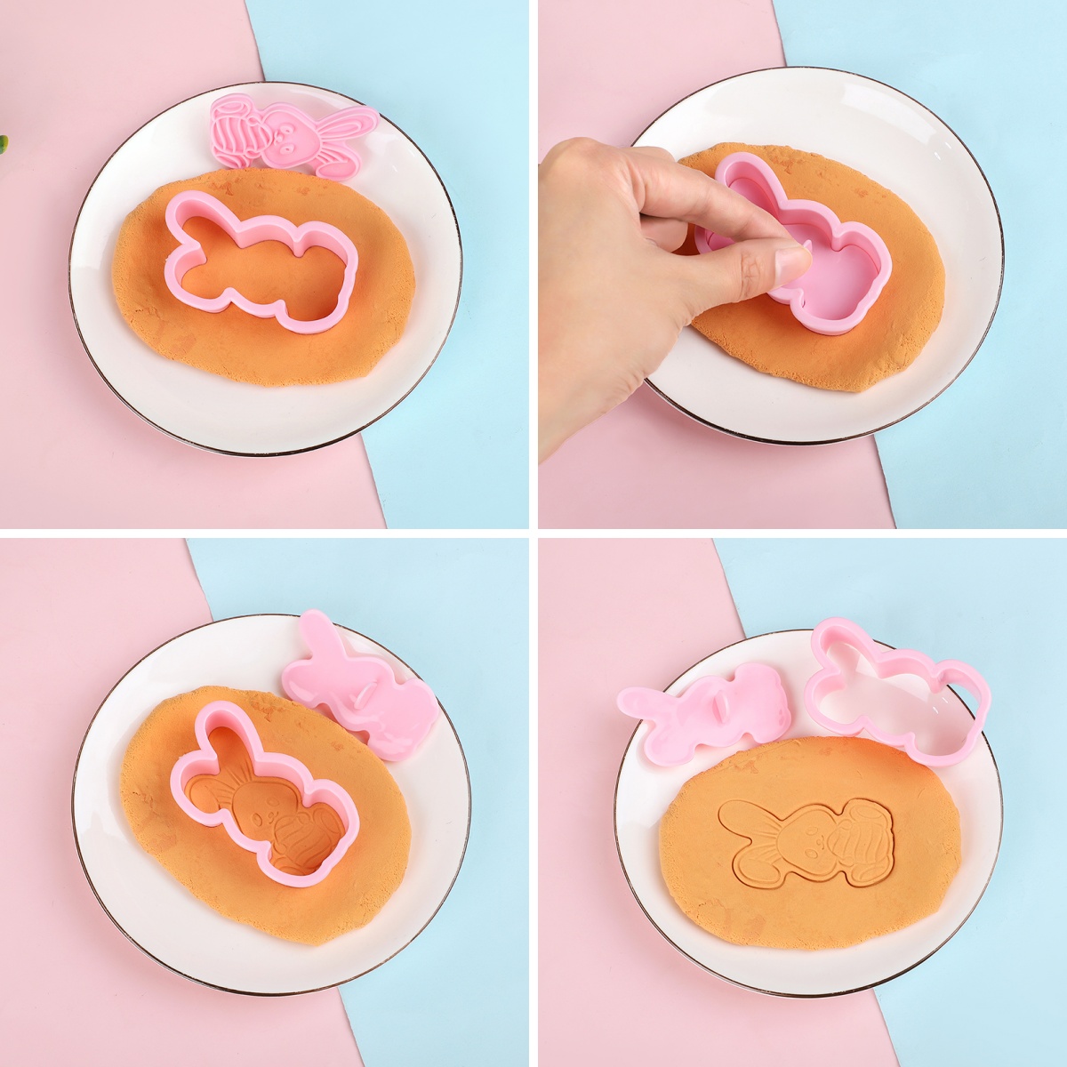 6pcs/Set Easter Bunny Cookie C – обзор и цена Baking Kitchen Set