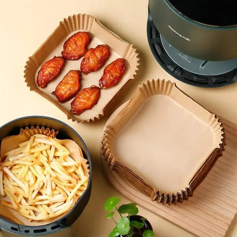 50pcs/set Air Fryer Papers Dis – обзор и цена Kitchen Baking Tray Set