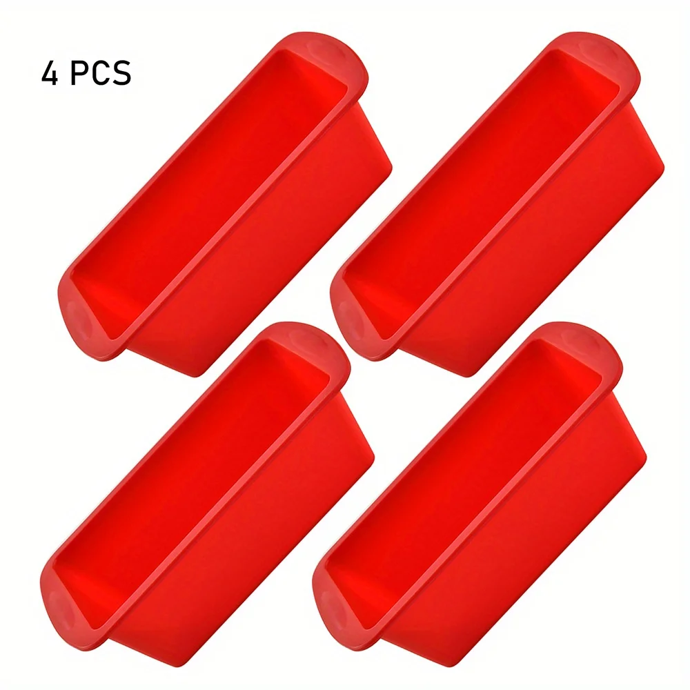 4Pcs Hot Sale Silicone Cake Mo – обзор и цена Kitchen Baking Pans For Sale